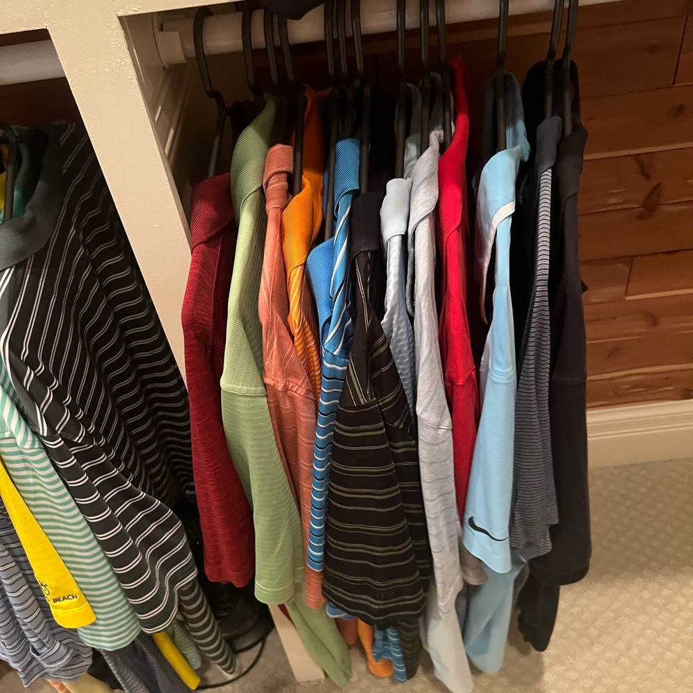 Men’s collared gently worn shirts